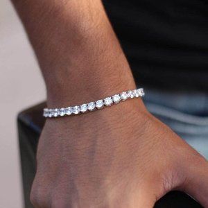 5mm Luxury Diamond Tennis Bracelet, Classic Tennis Bracelet
